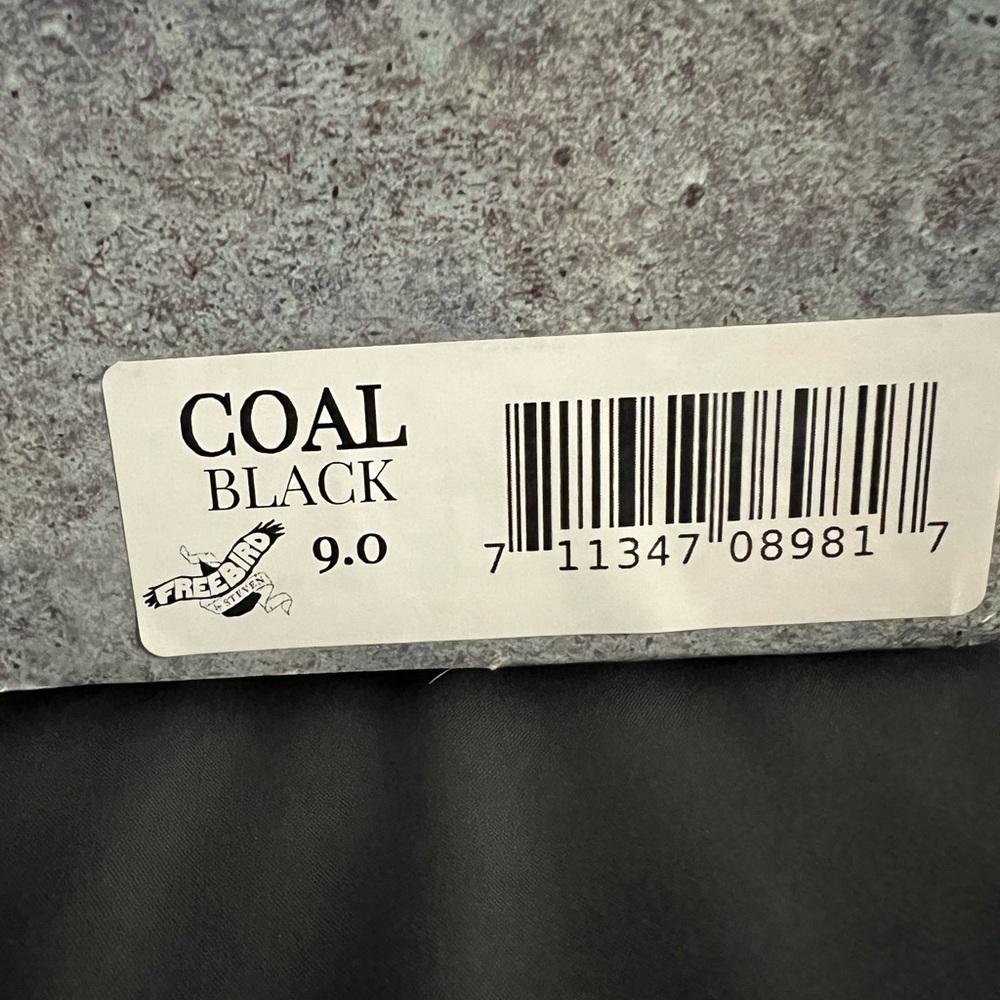 Freebird Coal Black Footwear